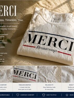 Lovers + Friends White Tee with Black Label Print